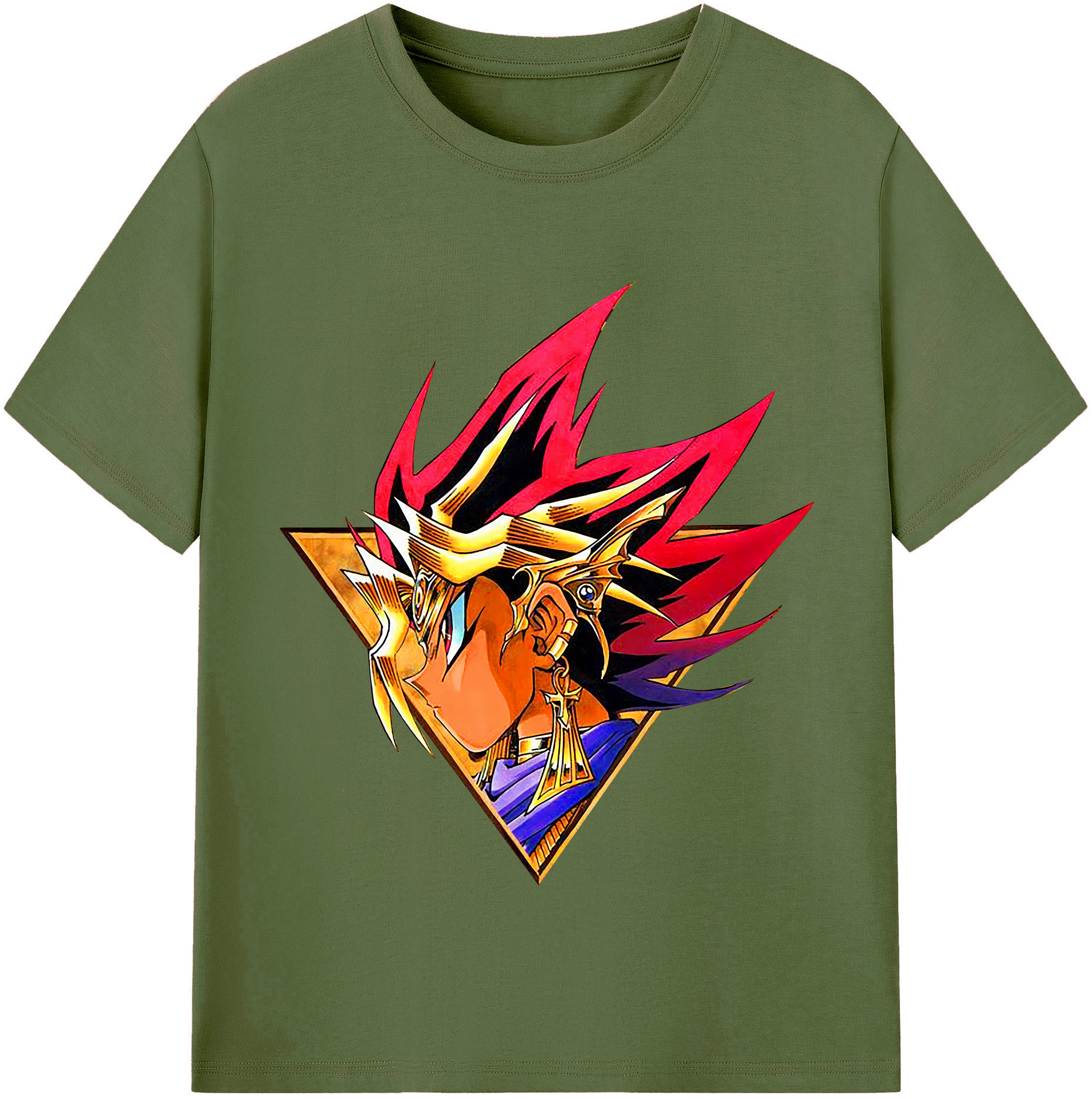 （画像用） 遊☆戯☆王 Yu-Gi-Oh! 綿100％半袖Tシャツ（フロントプリント）